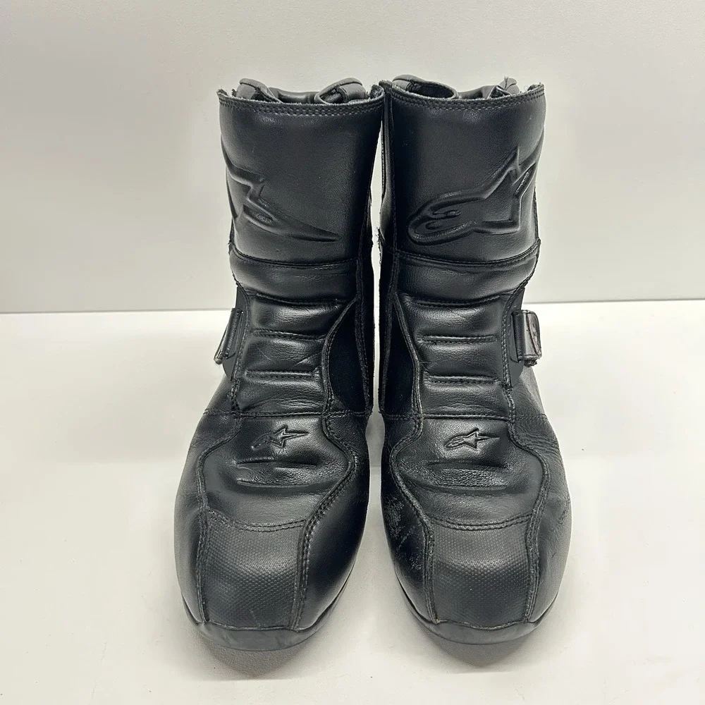 Alpinestars Ridge Leather Waterproof Touring Motorcycle Boots Men's Size 10